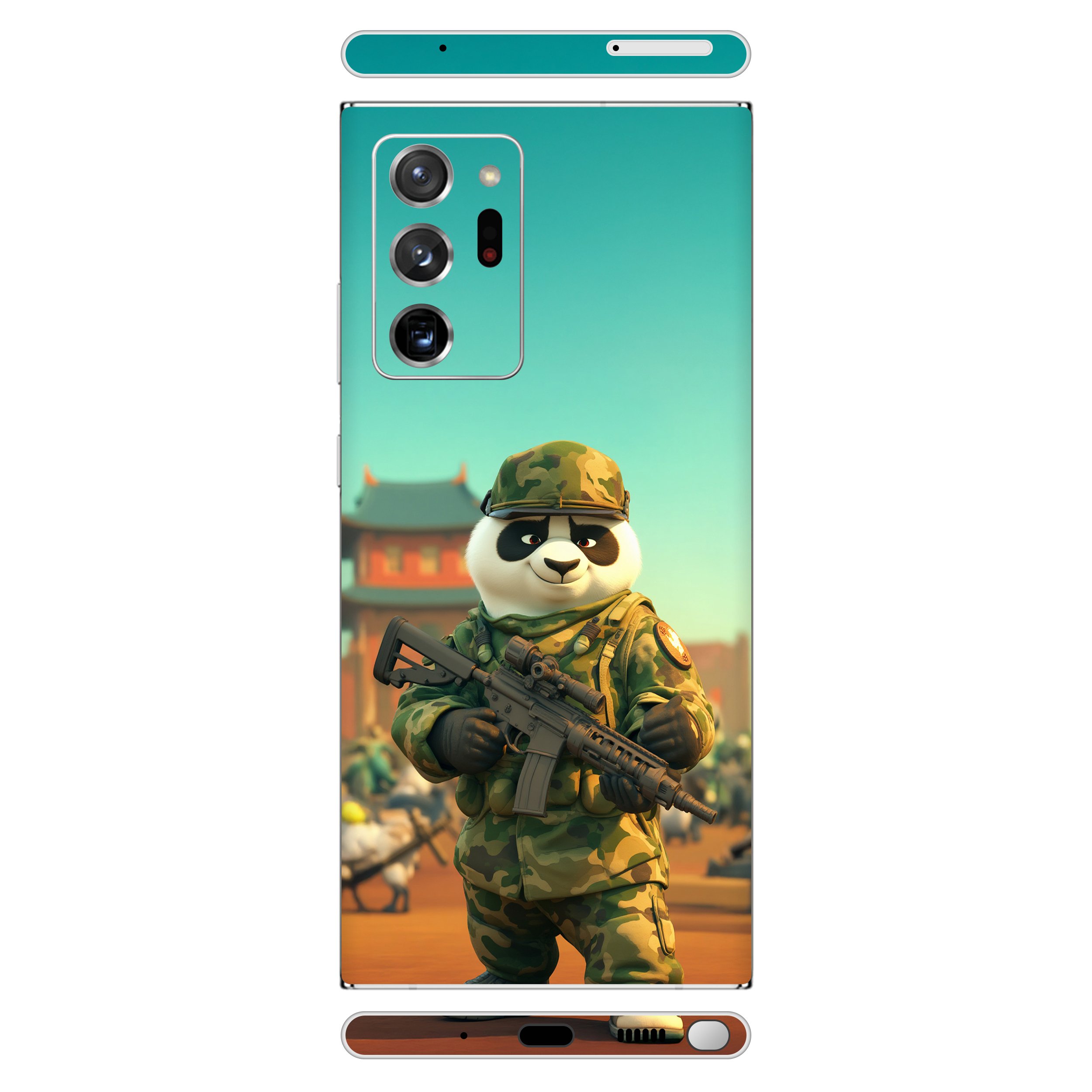 Samsung Note 20 Ultra Kaplama Komutan Panda
