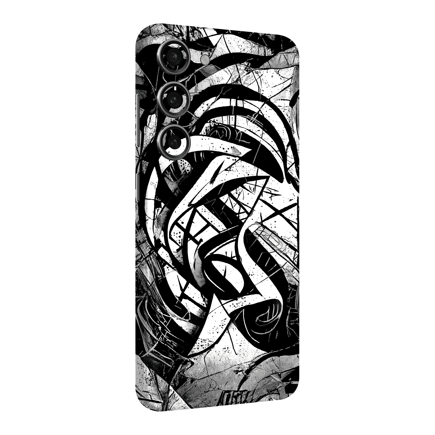 Samsung S23 Kaplama Monochrome Grafiti