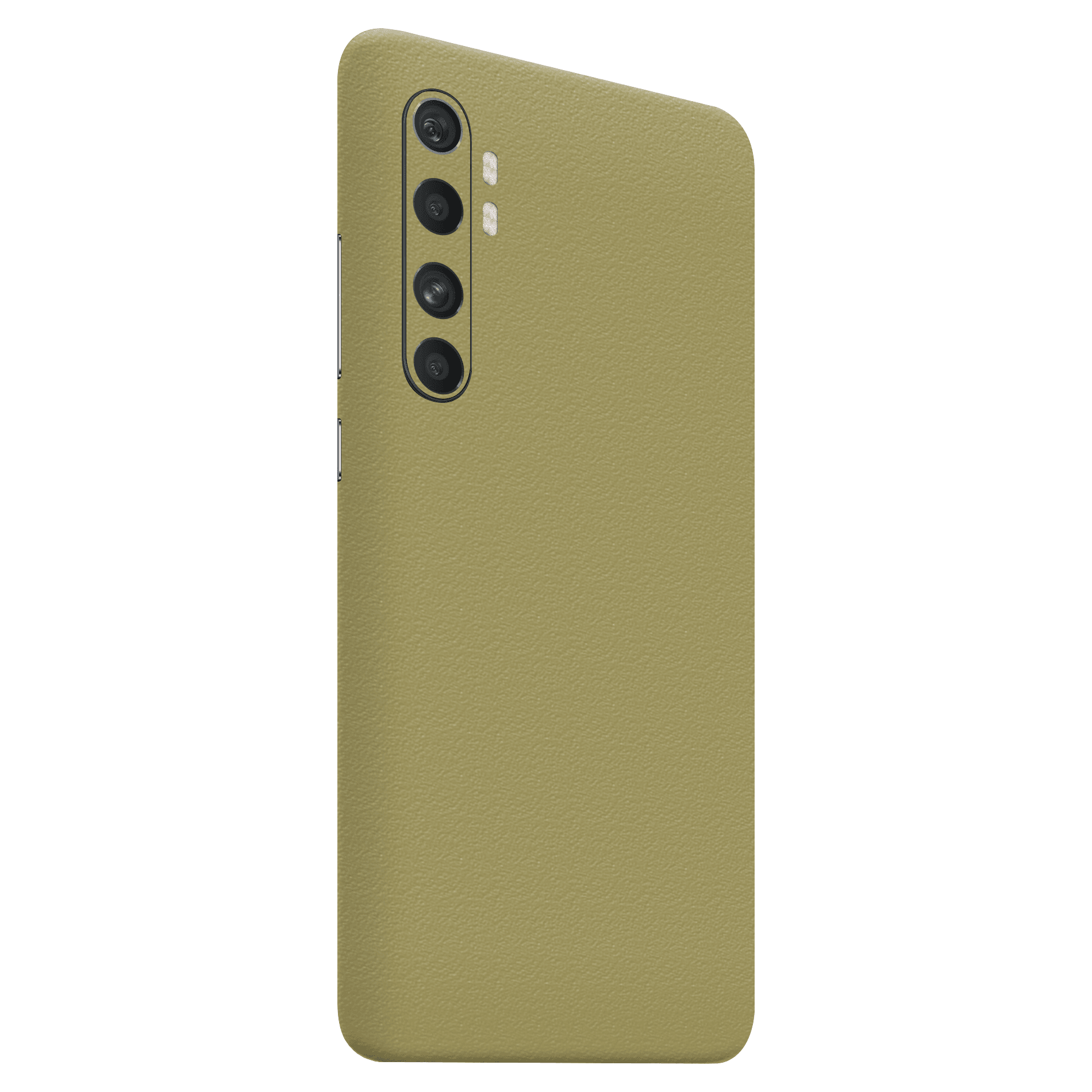 Xiaomi Mi Note 10 Lite Kaplama Dokulu Haki Yeşil