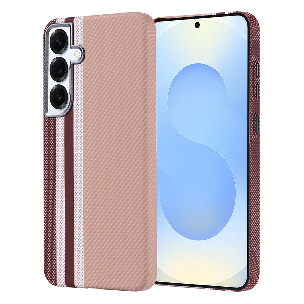 Galaxy S25 Plus Kılıf M-safe Şarj Özellikli Karbon Fiber Görünümlü Nekst