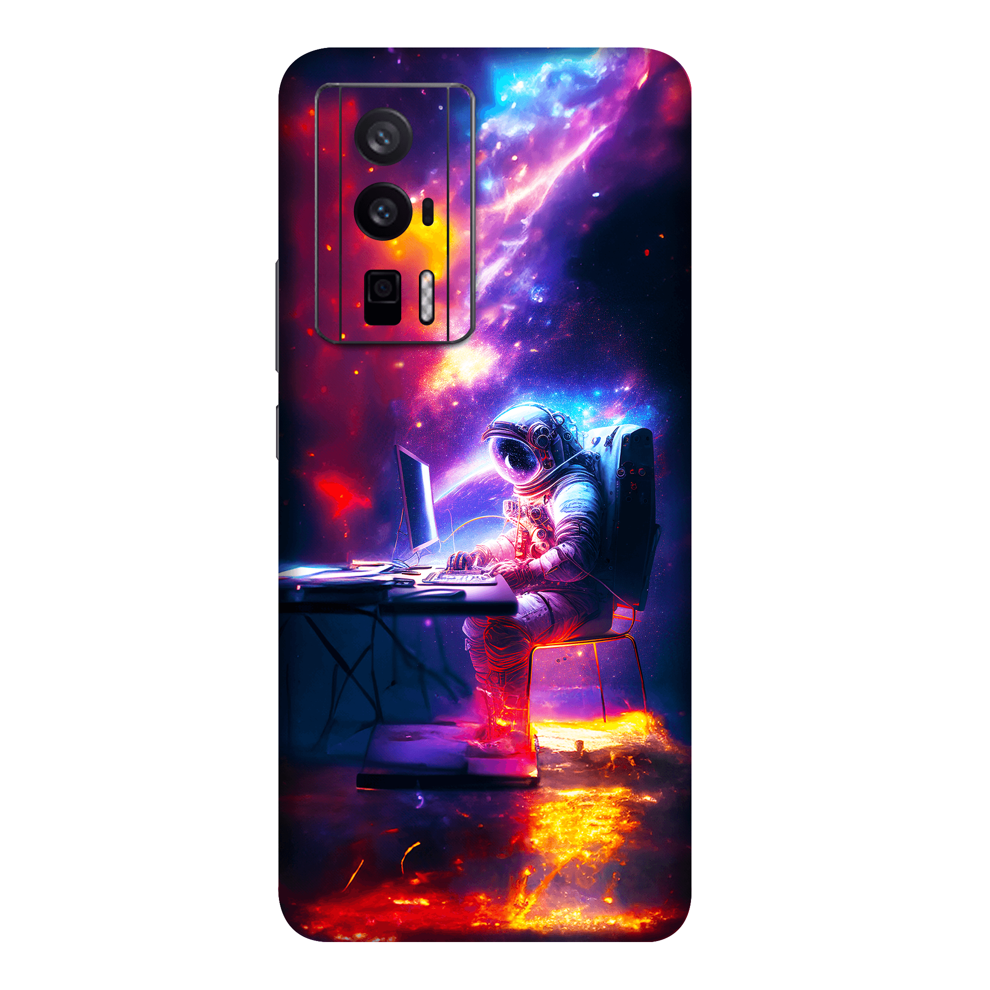 Poco F5 Pro Kaplama Nebula Astronot