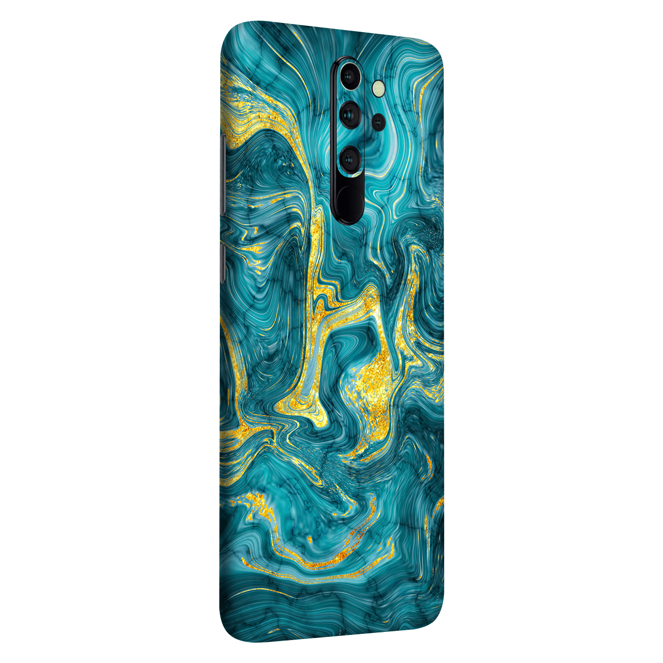 Xiaomi Redmi Note 8 Pro Kaplama Mistik Turkuaz Dalga