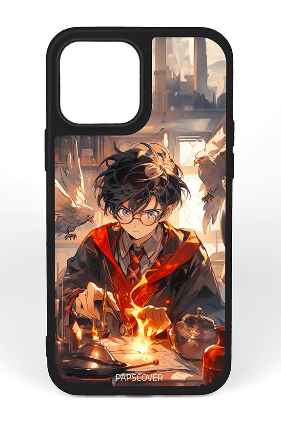 iPhone 15 Plus Silikon Kılıf Anime Harry Potter