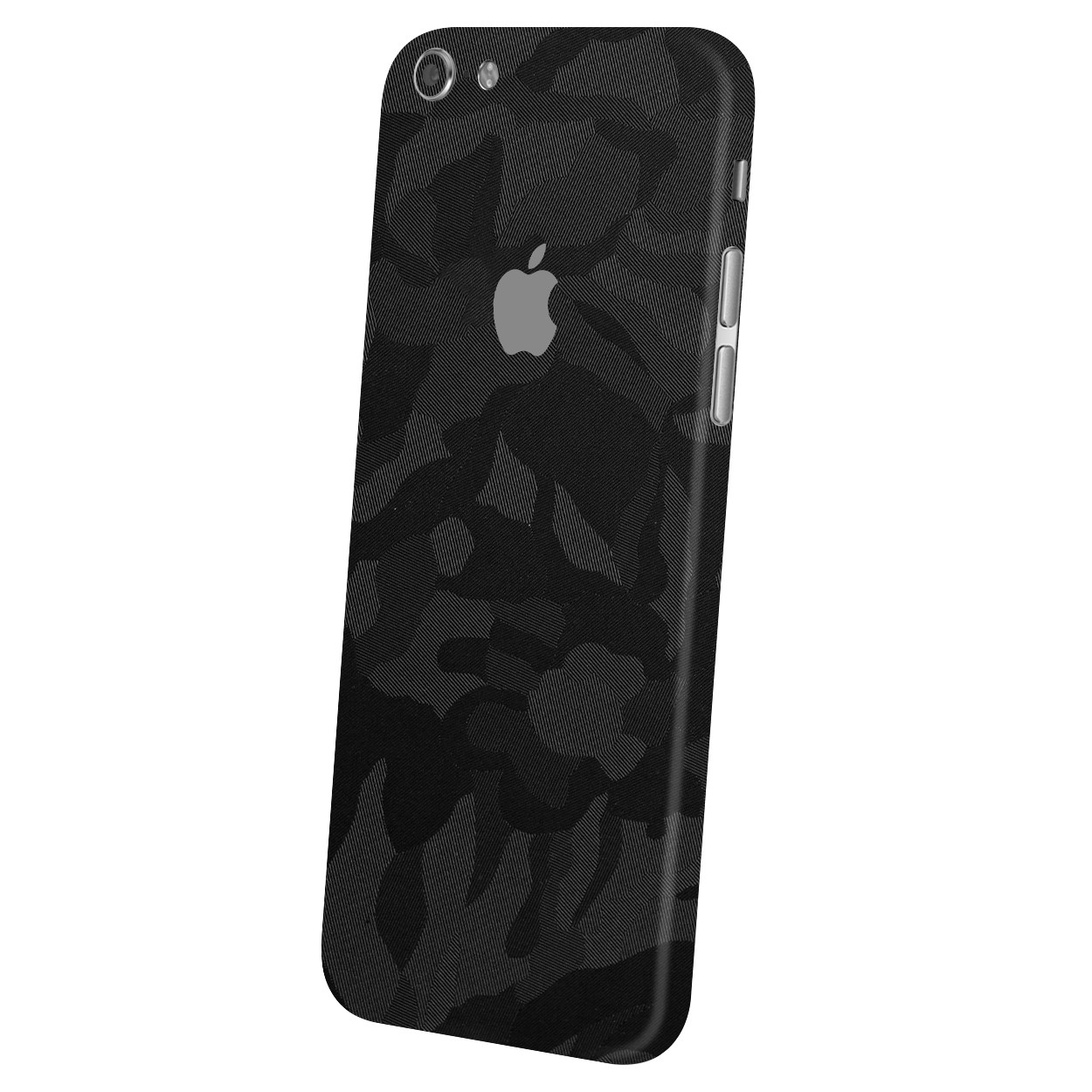 iPhone 6 / 6s Kaplama Siyah Kamuflaj