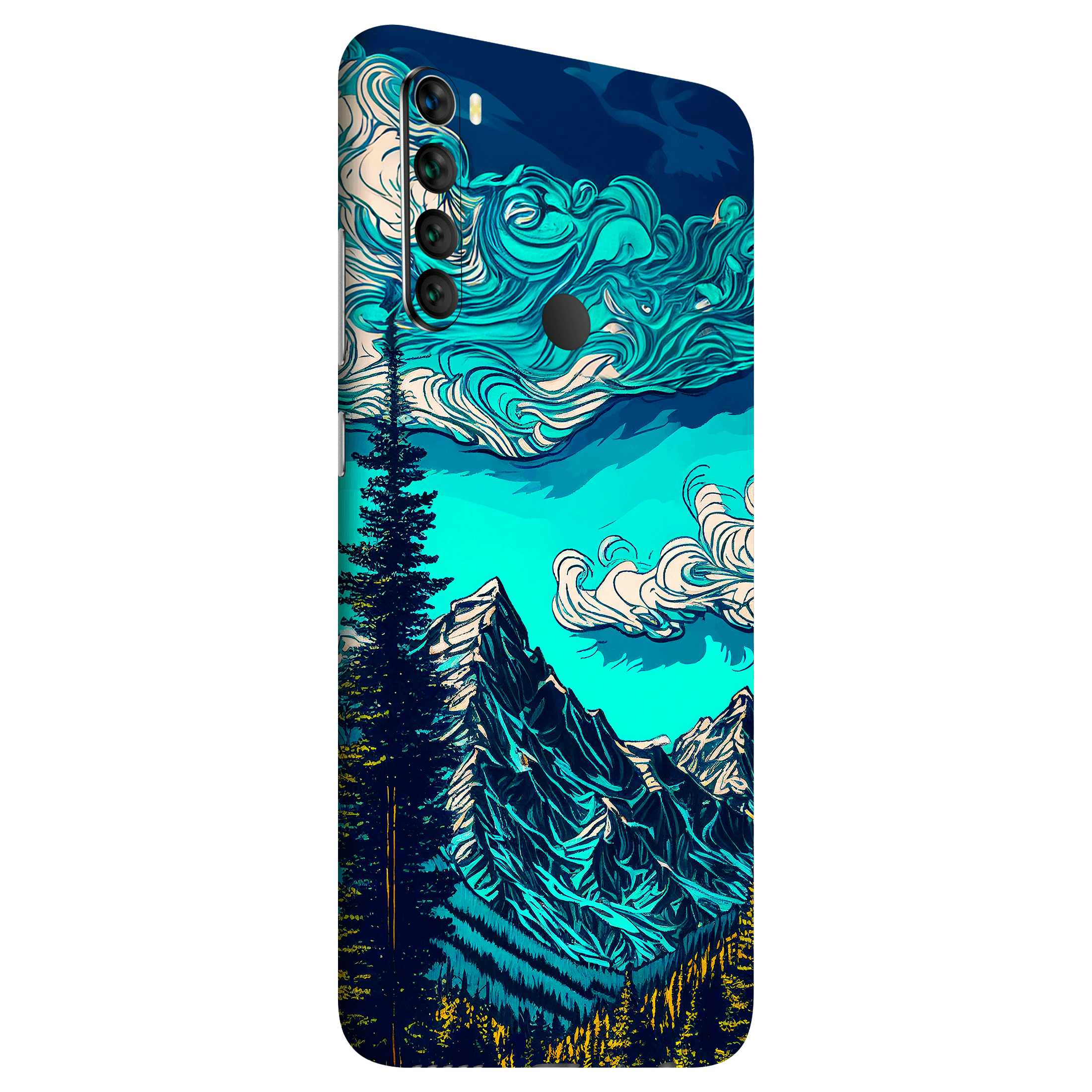 Xiaomi Redmi Note 8 Kaplama Doğanın Mavisi