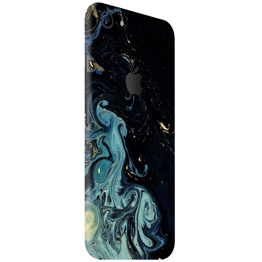 iPhone 7 Kaplama Mistik Mavi Dalga