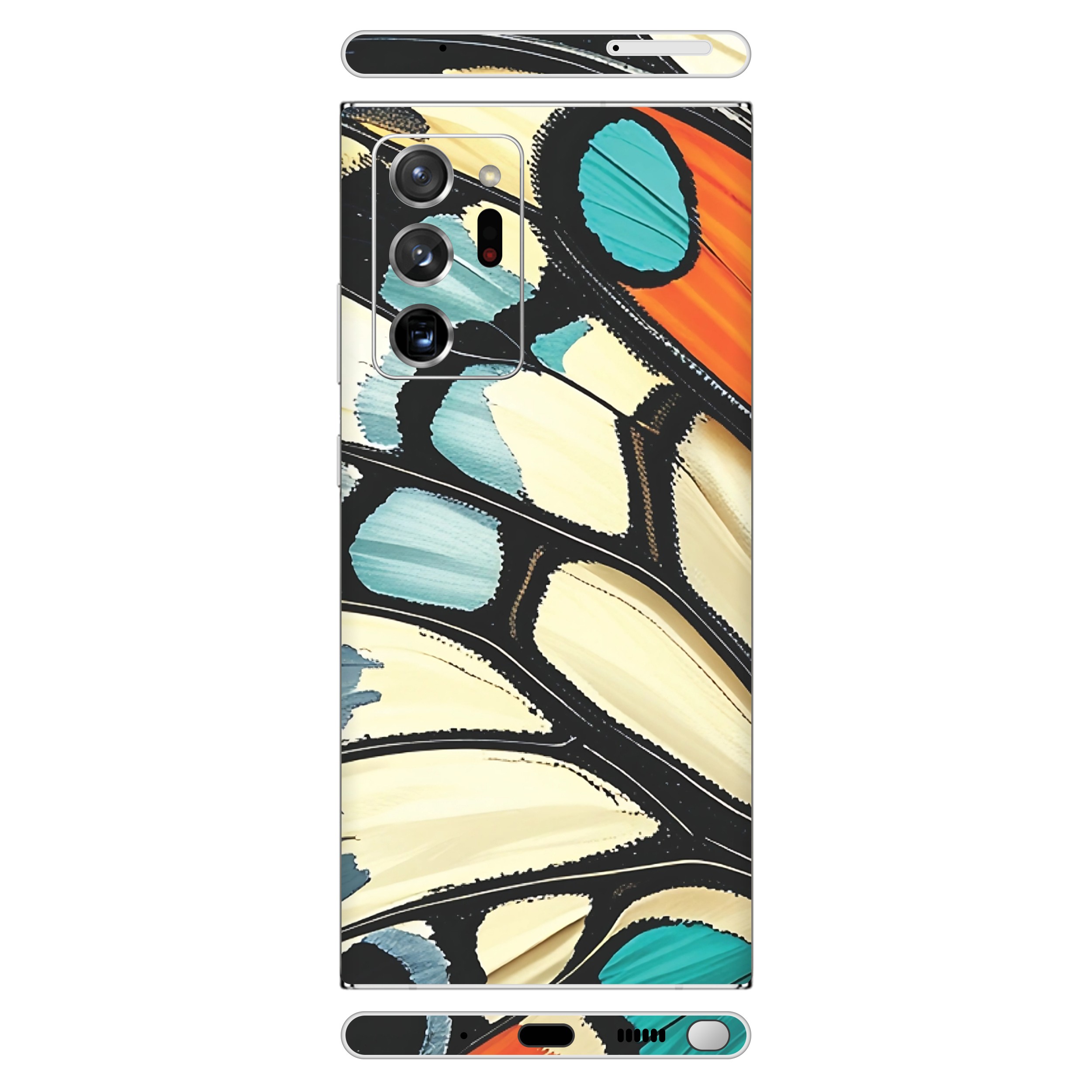 Samsung Note 20 Ultra Kaplama Kelebek