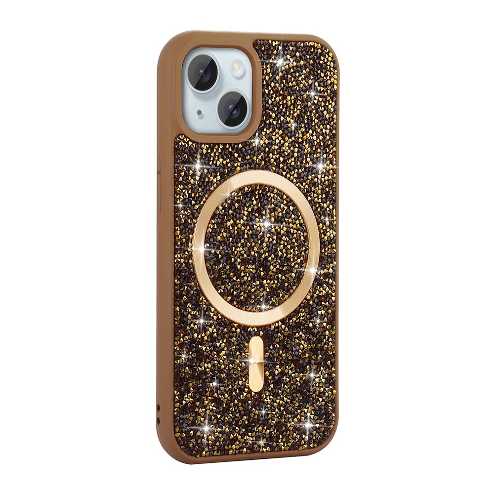 iPhone 15 Plus Kılıf Mozaik Pırlanta