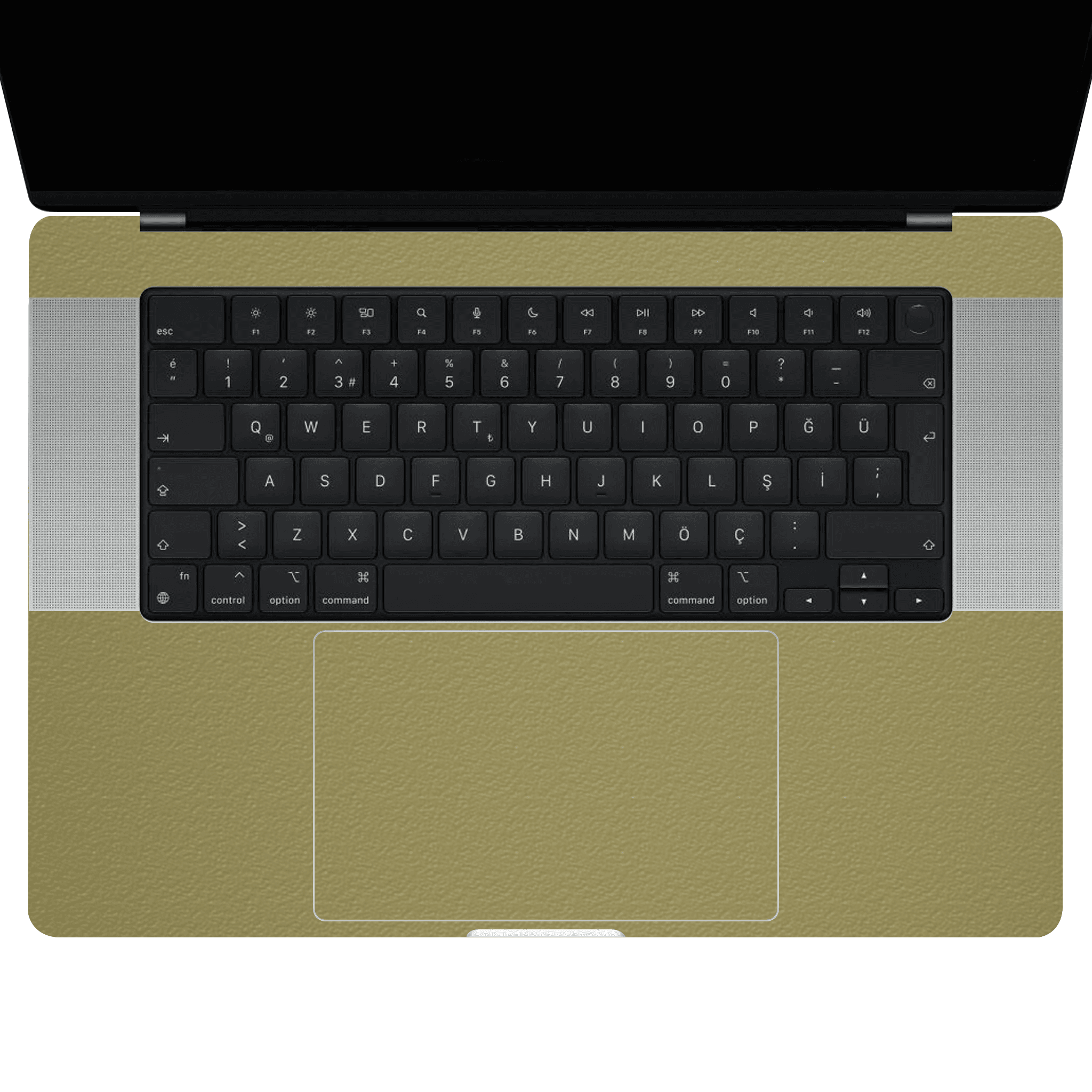 Macbook Pro 16" (2023 M3) Kaplama - Dokulu Haki Yeşil