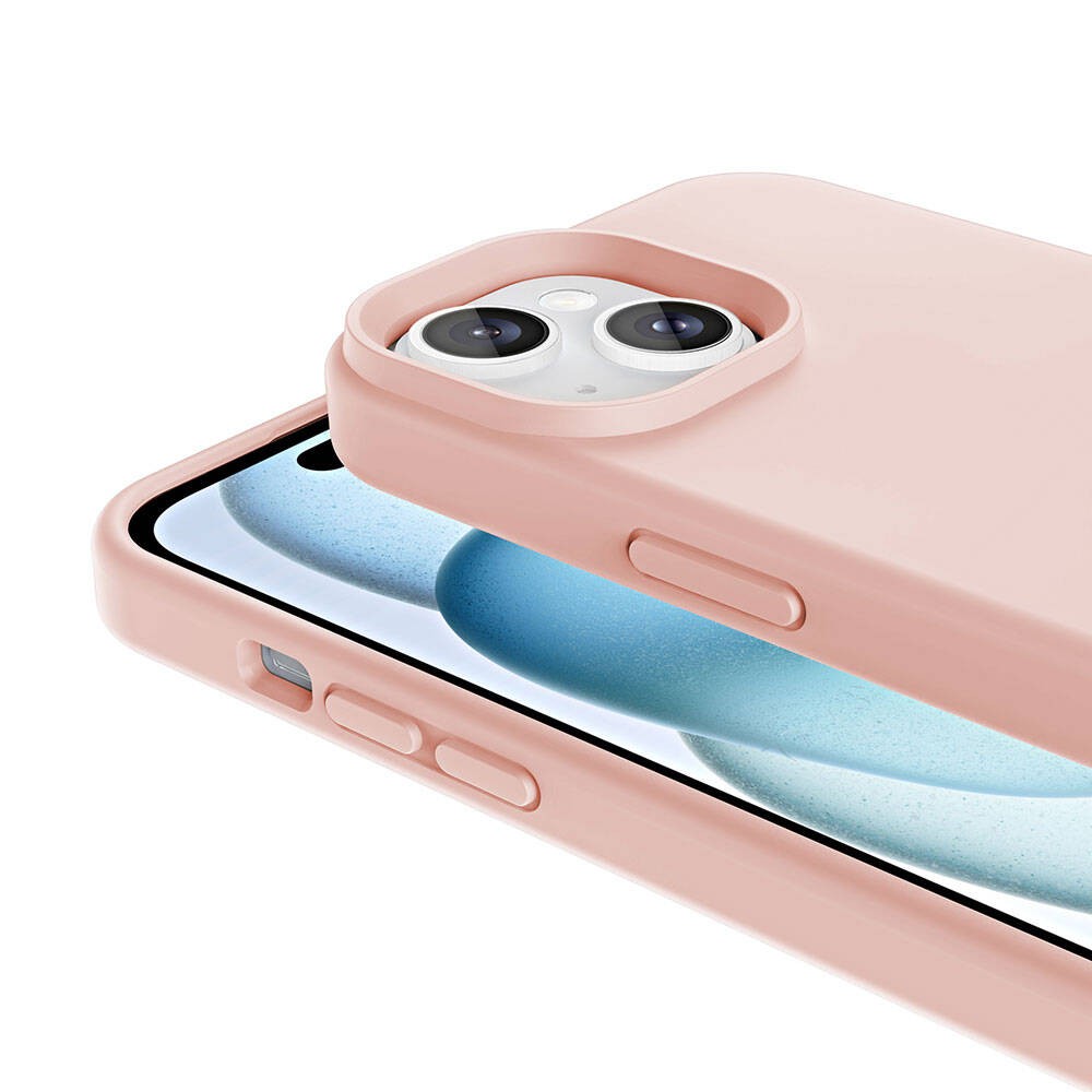 iPhone 13 Kılıf M-safe Şarj Özellikli Sıvı Teknolojili Silinebilir Sert Kivi