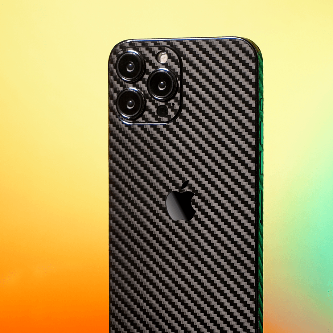 Xiaomi Redmi Note 9 Kaplama Siyah Karbon Fiber