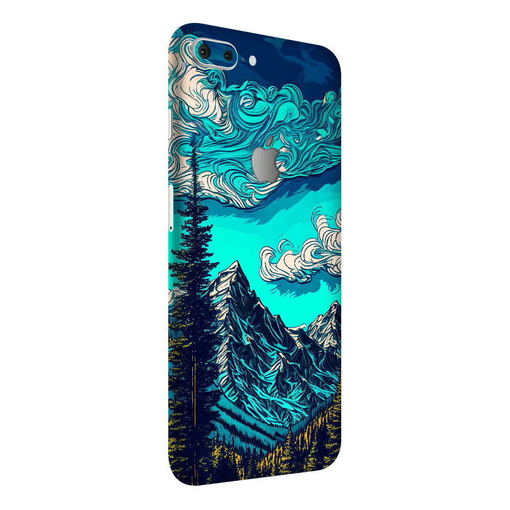 iPhone 8 Plus Kaplama Doğanın Mavisi
