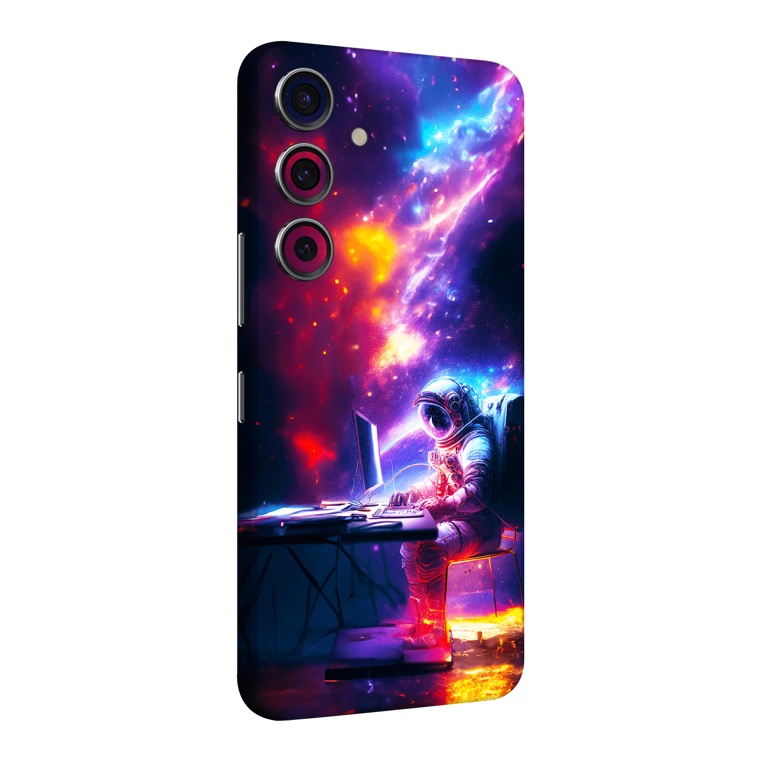 Samsung A34 Kaplama Nebula Astronot