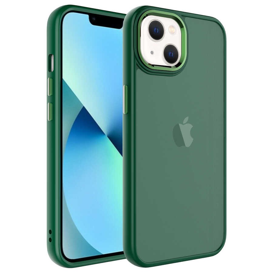 iPhone 13 Kılıf Buzlu Sert PC May
