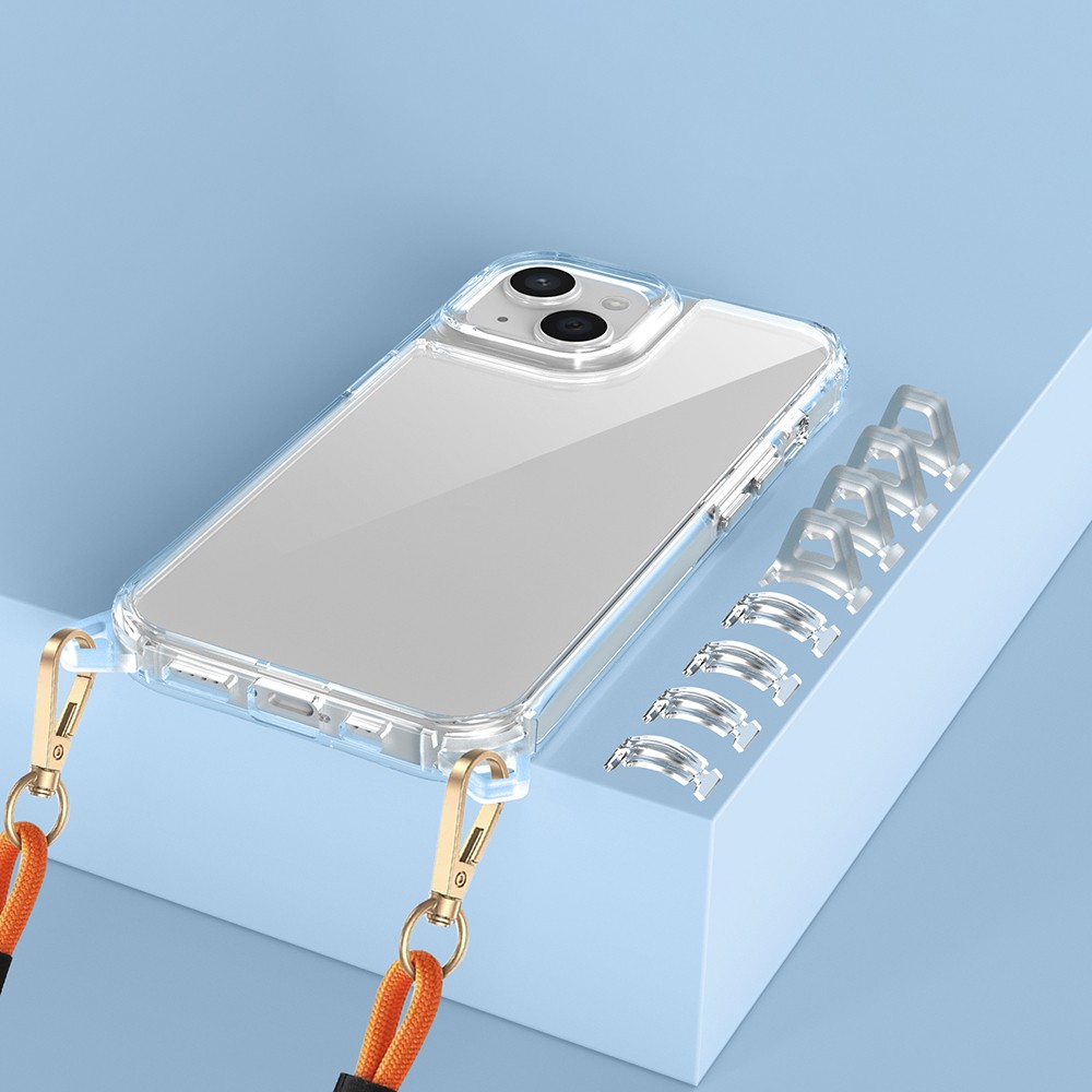 iPhone 14 Kılıf Airbagli Takılabilir Askı Aparatlı Snap Silikon