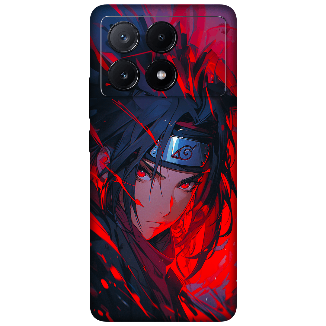 Poco X6 Pro Kaplama Anime Uchiha Itachi Naruto