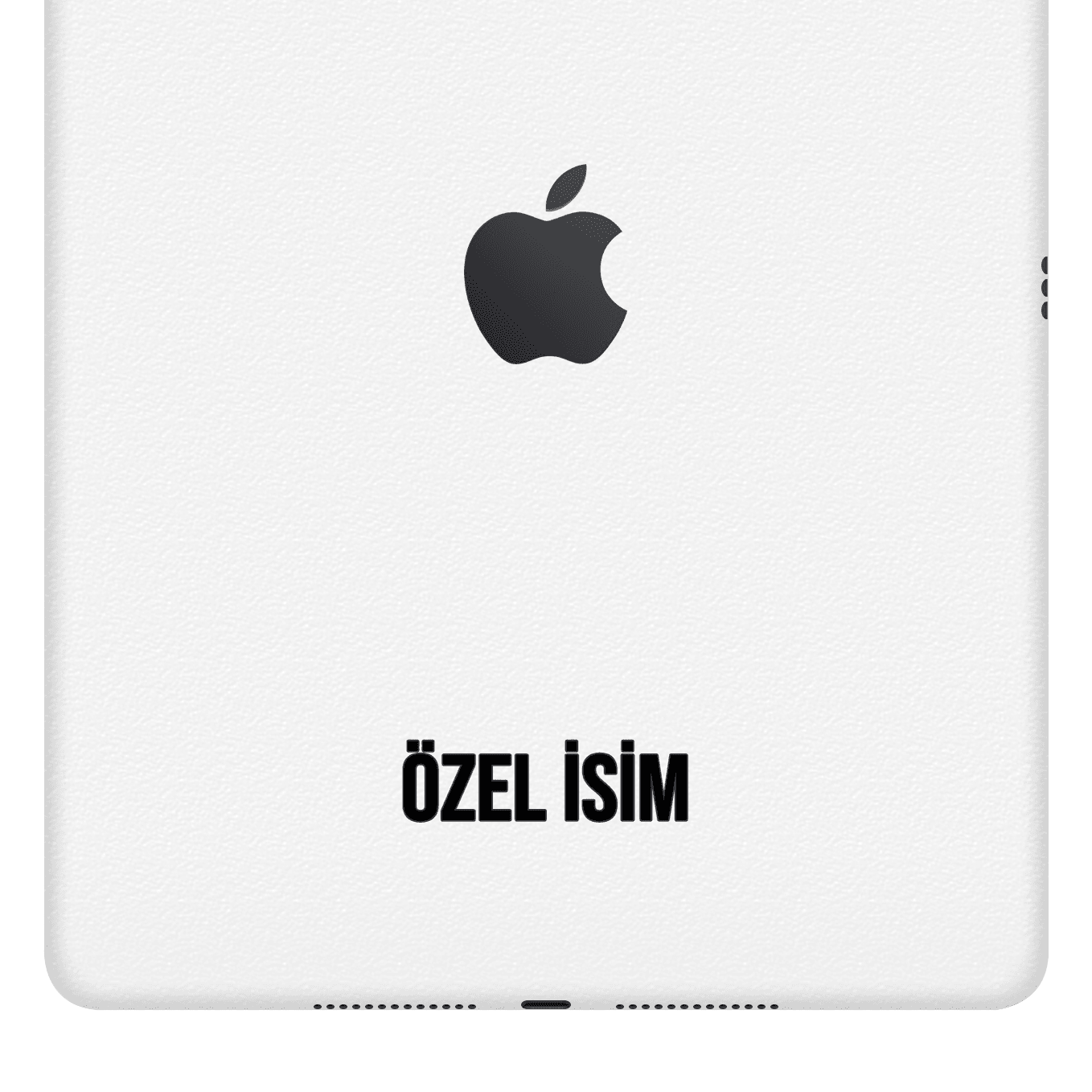 iPad Kaplama Dokulu Beyaz