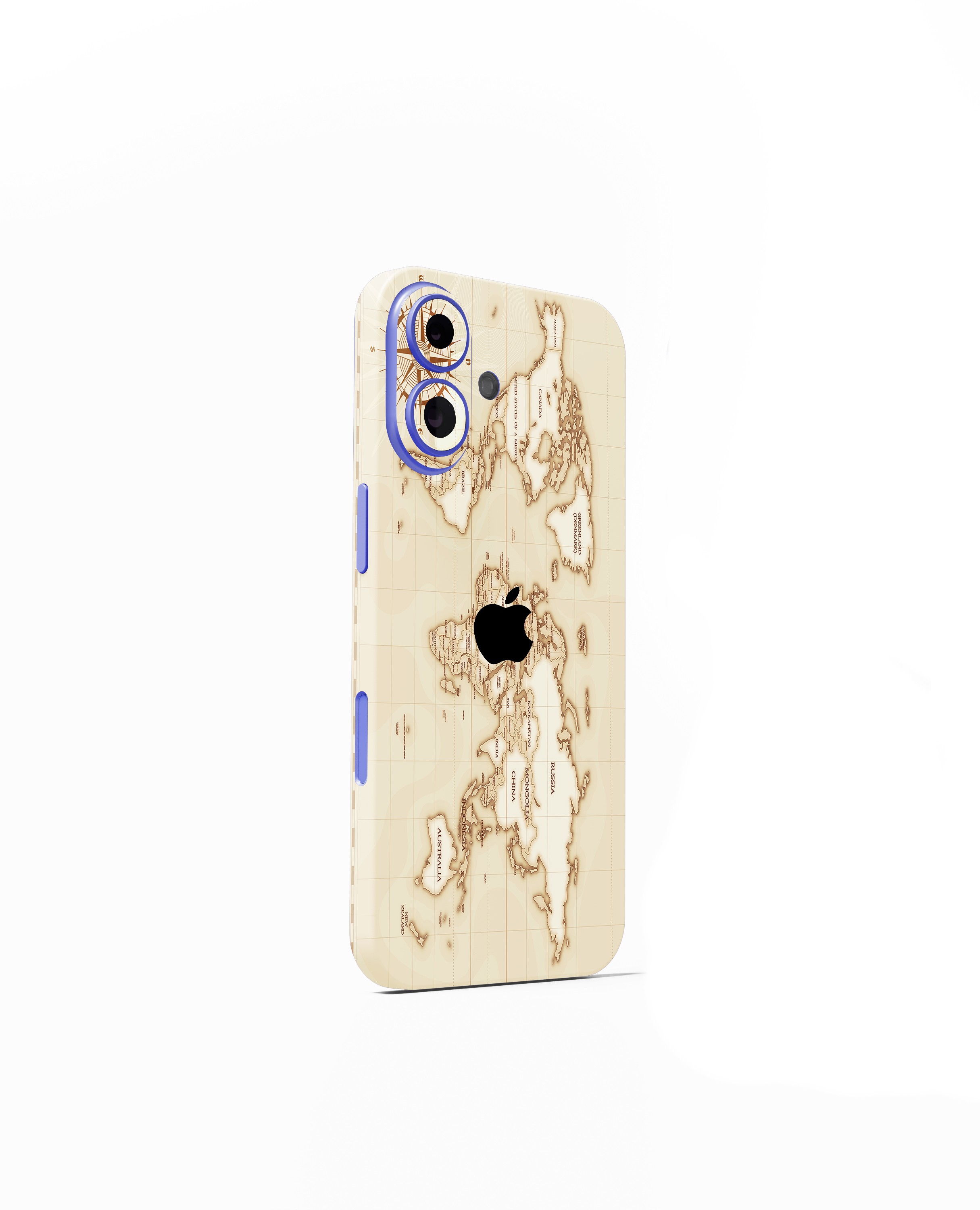 iPhone 16 Kaplama Retro Atlas