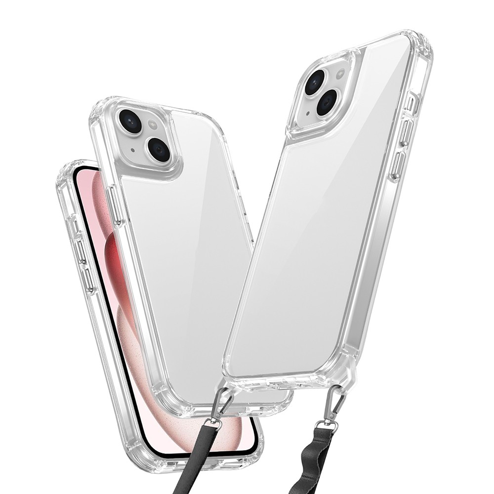 iPhone 15 Kılıf Airbagli Takılabilir Askı Aparatlı Snap Silikon