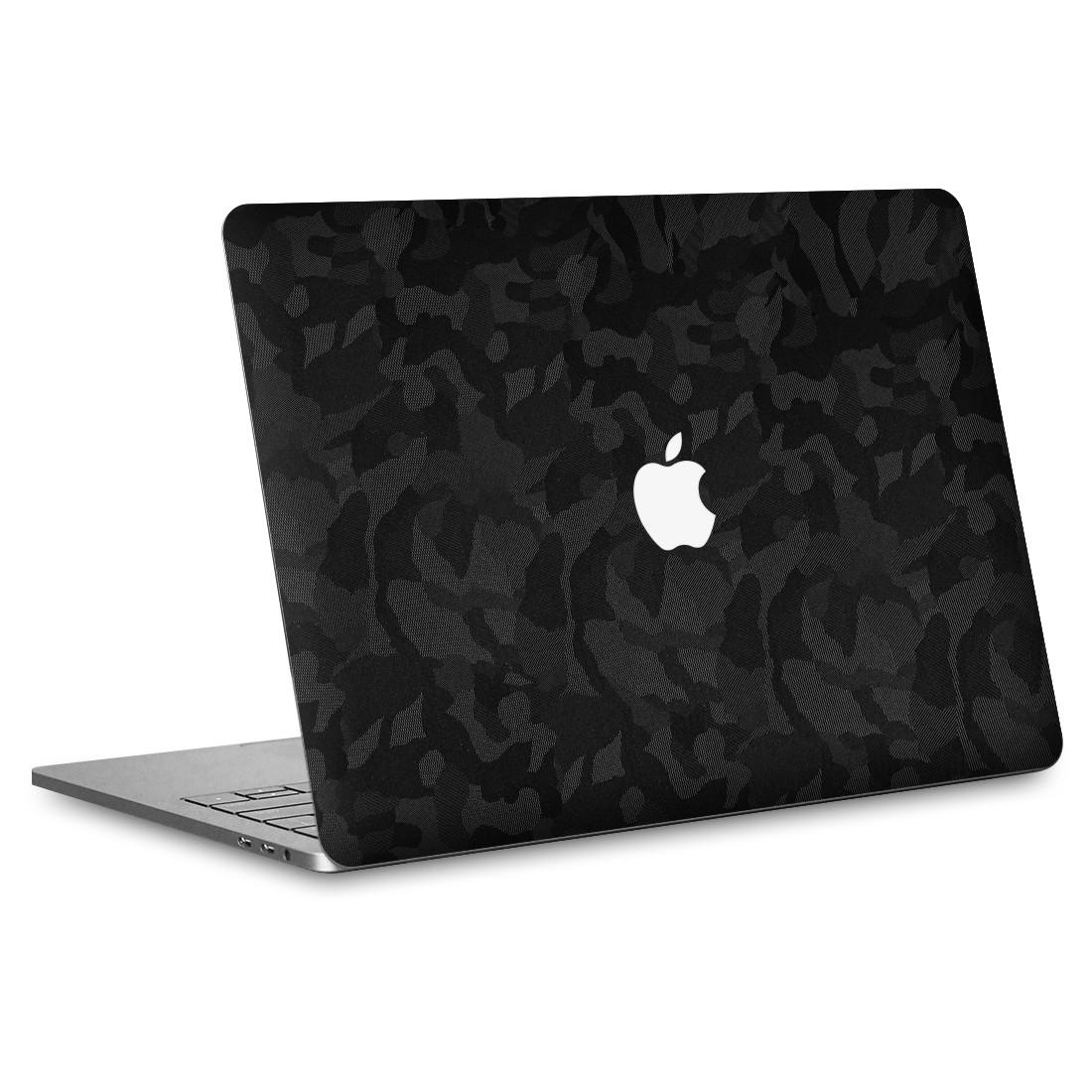 MacBook Air 11" (2012-2017) Kaplama - Siyah Kamuflaj