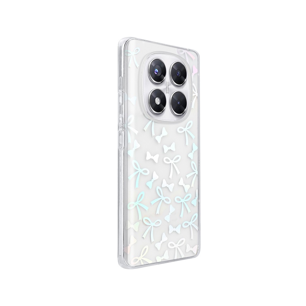 Xiaomi Redmi Note 14 Pro 4G Kılıf Şeffaf Figürlü Zore Folk Sert Kapak