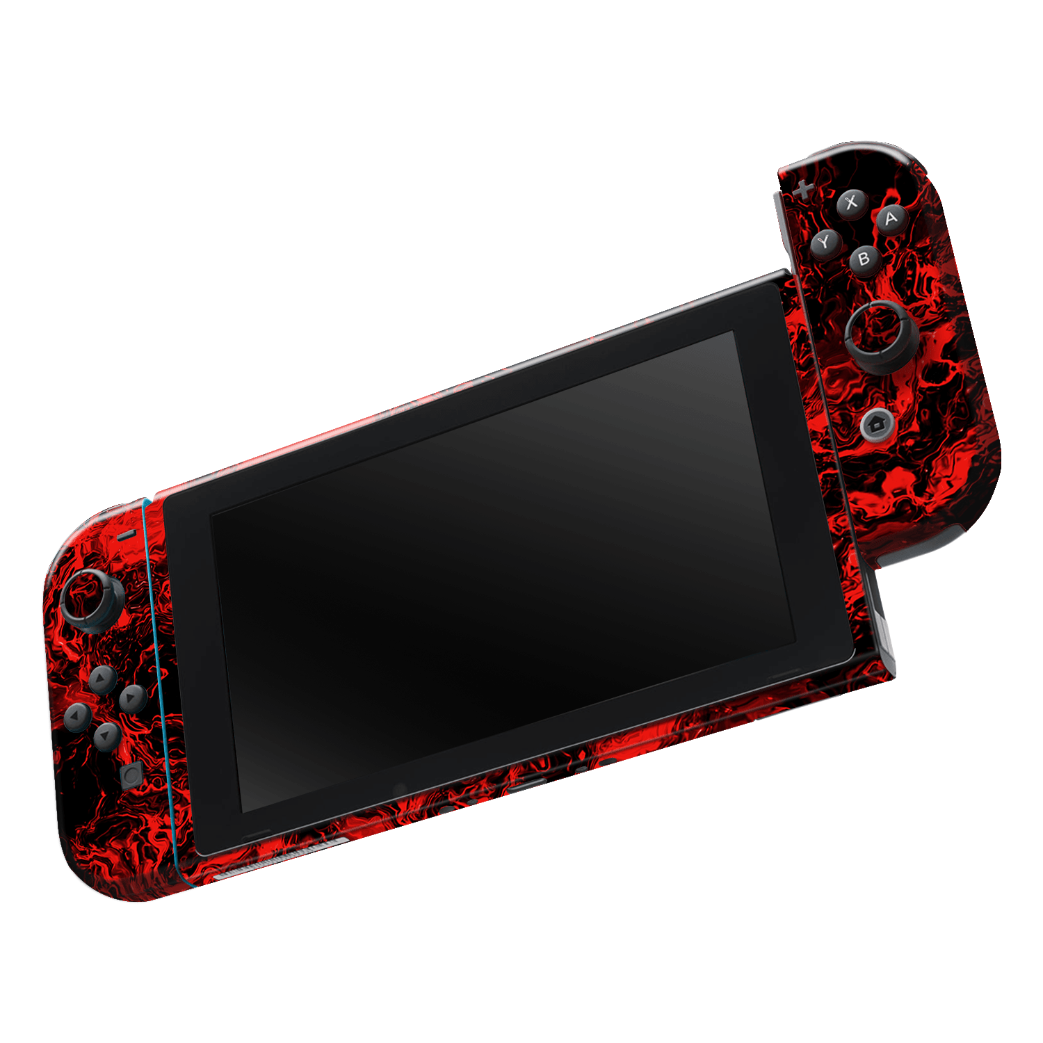 Nintendo Switch Kaplama Mistik Kırmızı Alev