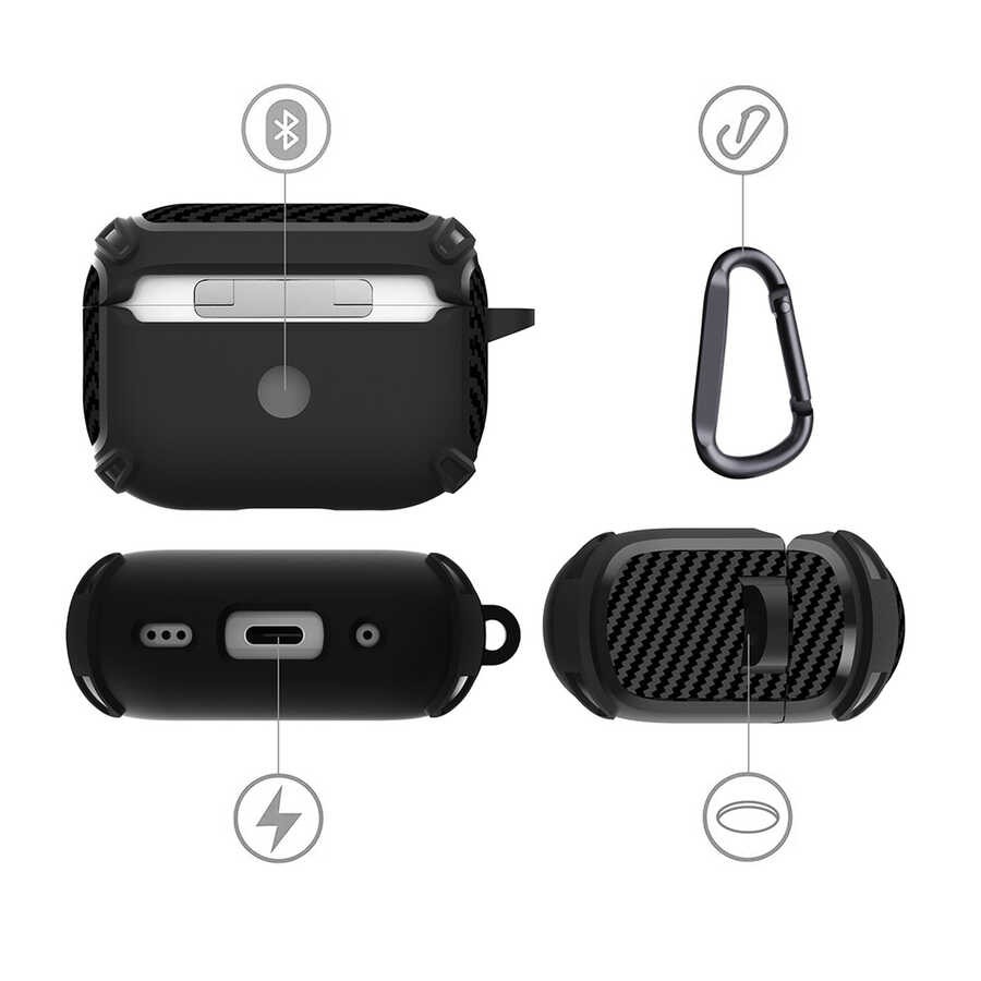 AirPods Pro 2 Kılıf Airbag 26 Silikon