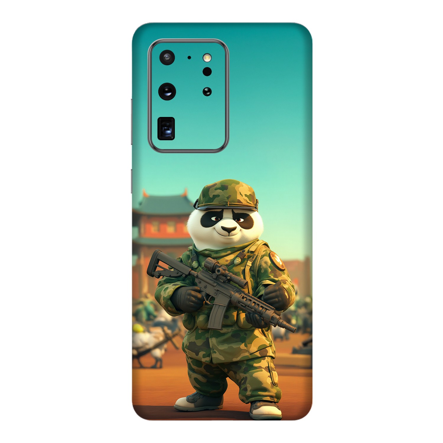 Samsung S20 Ultra Kaplama Komutan Panda