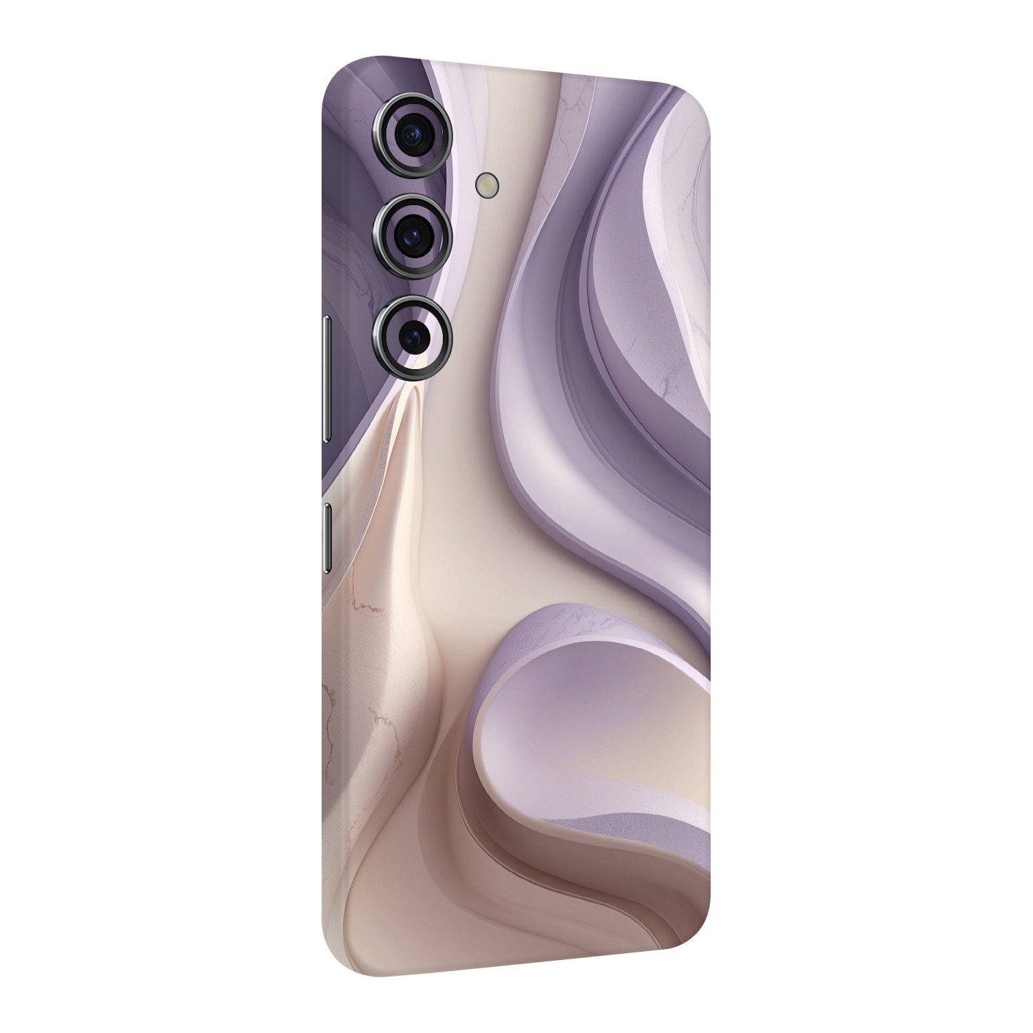 Samsung S24 Plus Kaplama Lavanta Mermer