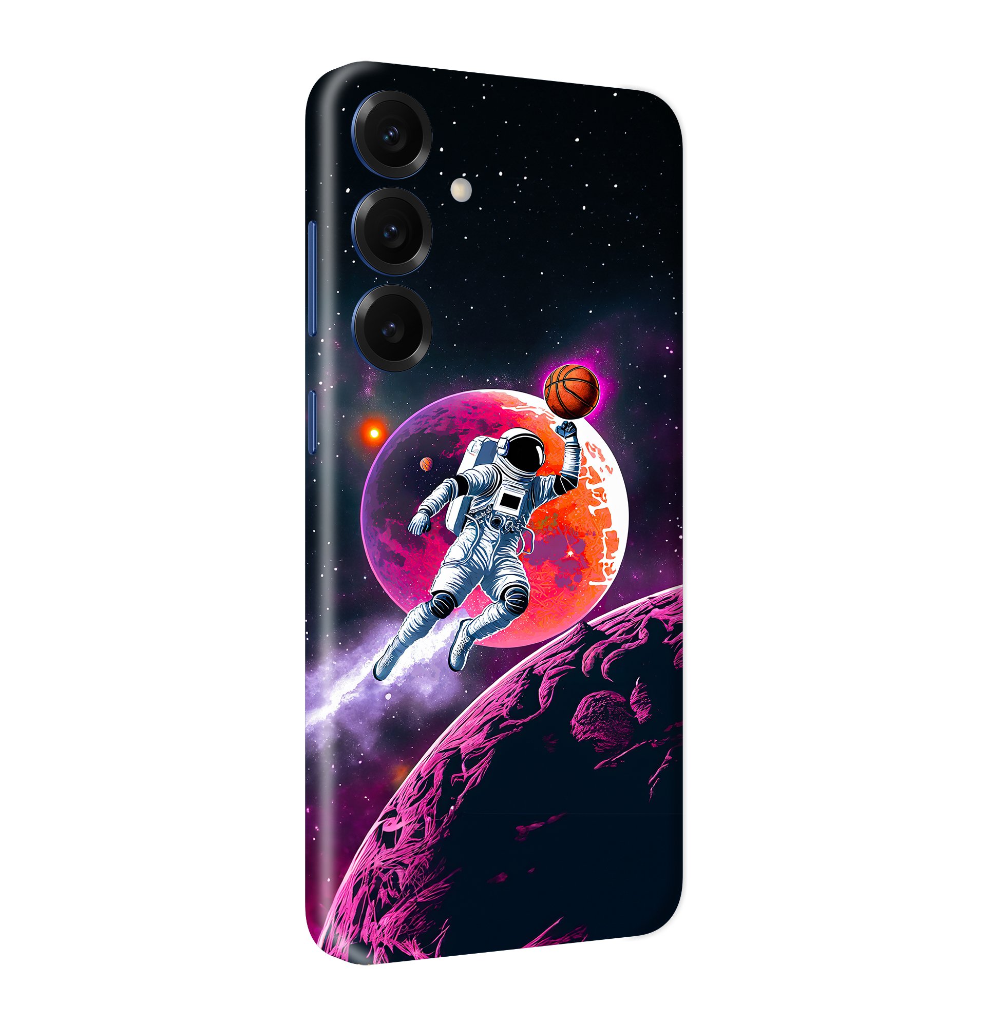 Samsung S25 Kaplama Basketbolcu Astronot