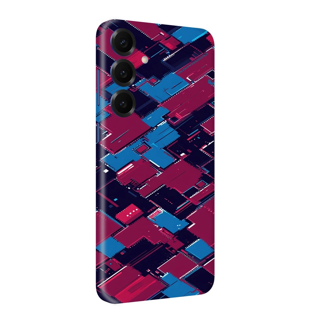 Bordo Mavi Pixel