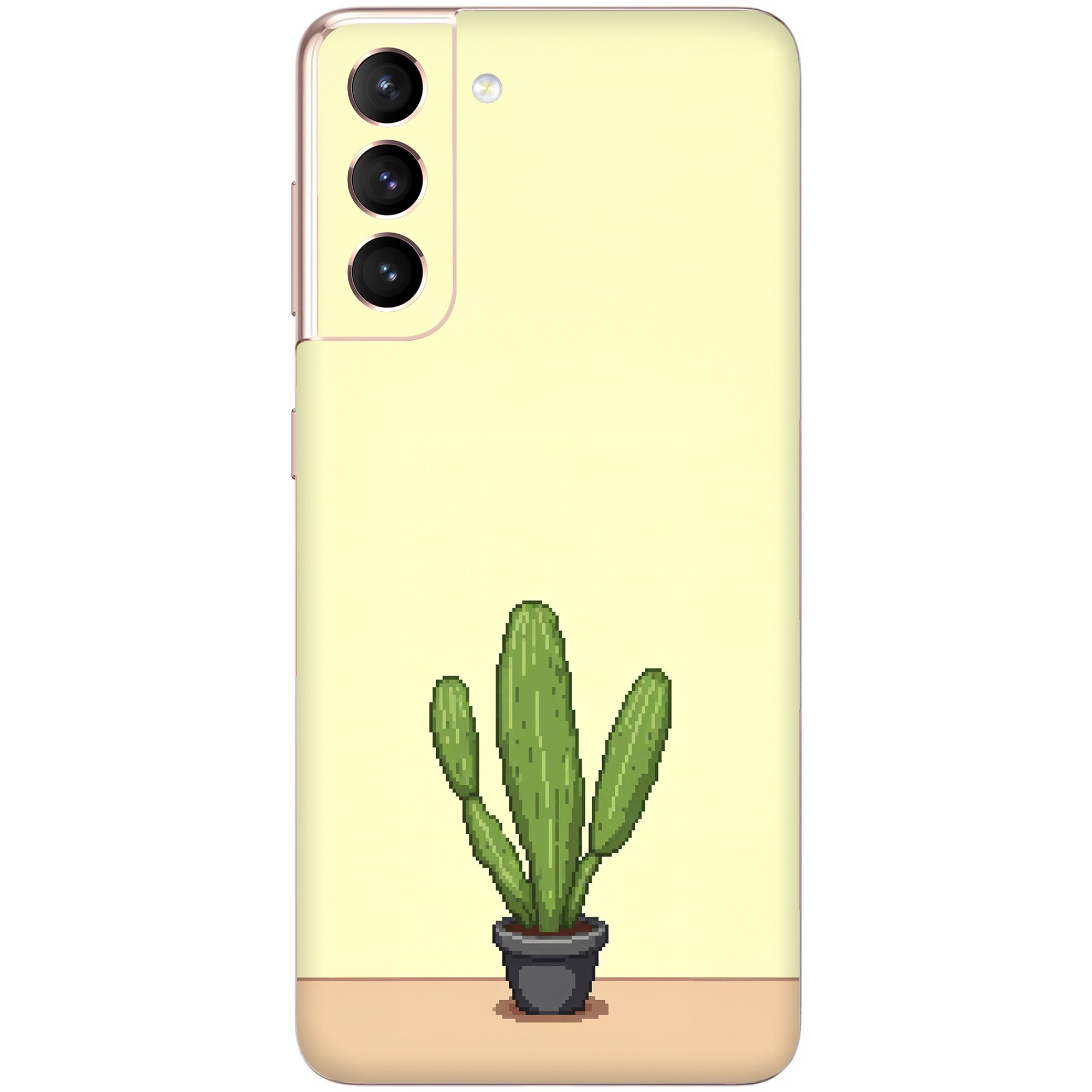 Samsung S21 Kaplama Pixel Kaktüs