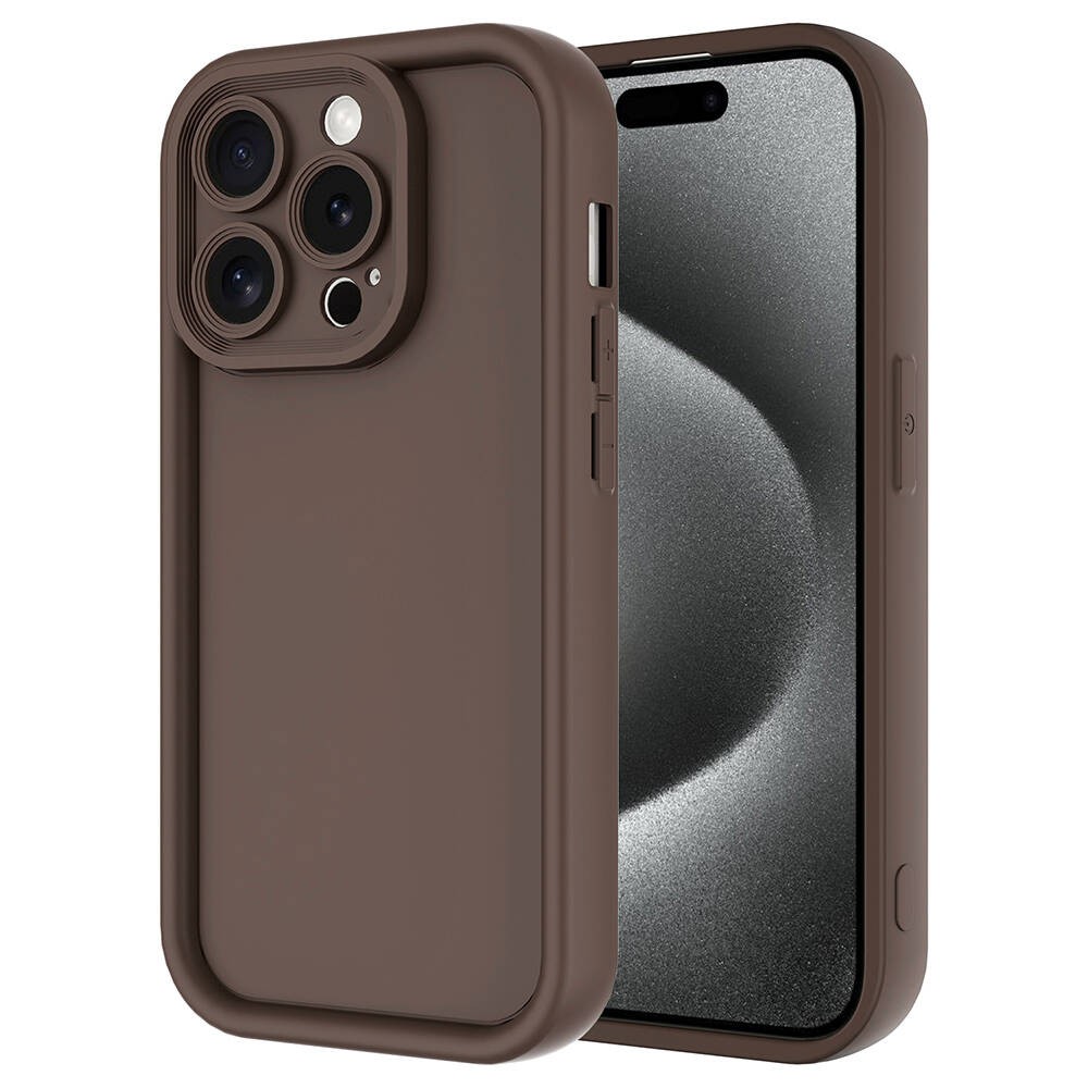 iPhone 15 Pro Kılıf Kamera Korumalı Ananas