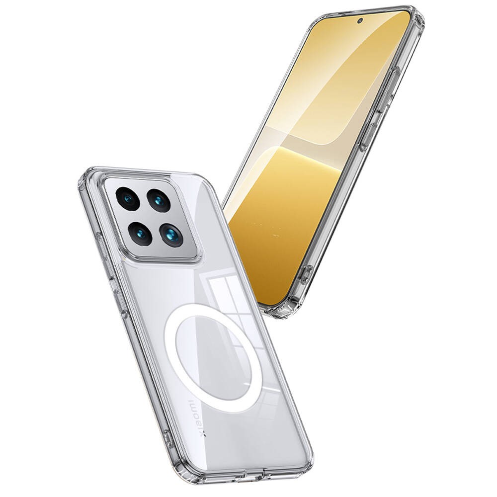 Xiaomi Mi 14 Kılıf Sert PC Arka Yüzey Wireless Şarj