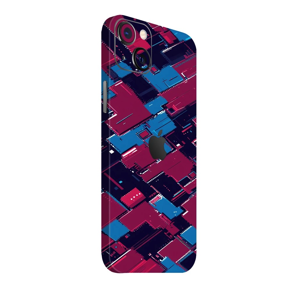 Bordo Mavi Pixel