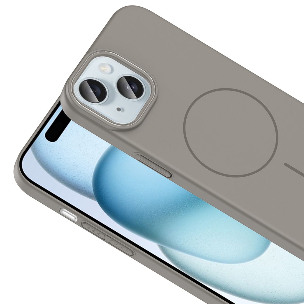iPhone 15 Kılıf M-safe Şarj Özellikli Ruby Sert