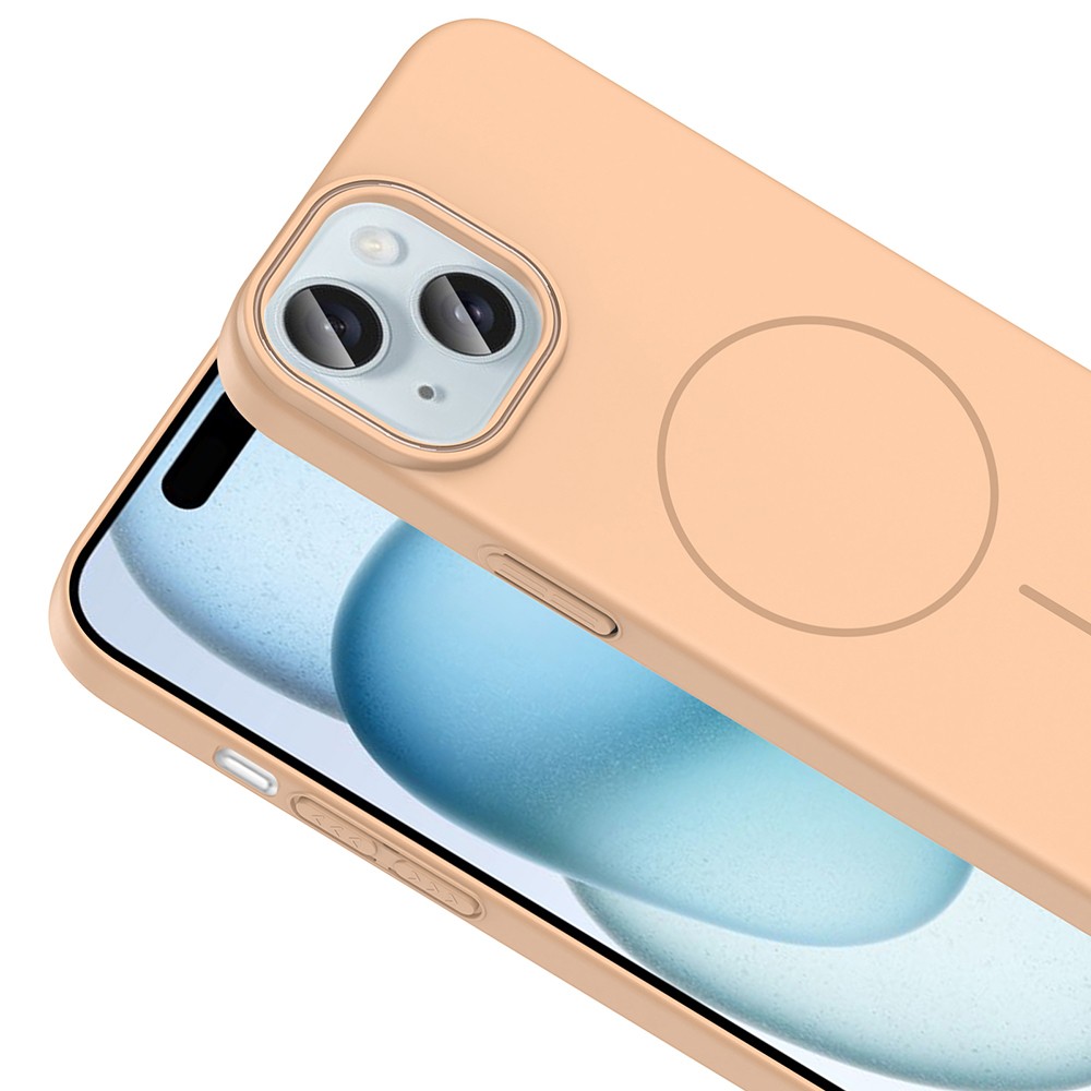 iPhone 15 Kılıf M-safe Şarj Özellikli Ruby Sert