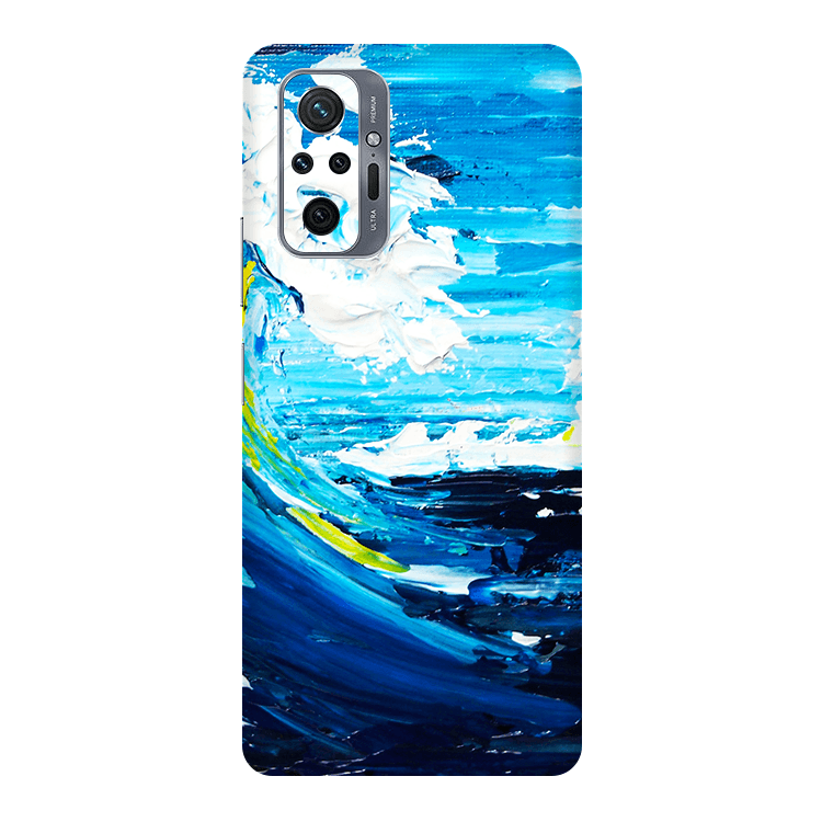 Xiaomi Redmi Note 10 Pro / Pro Max Kaplama Yağlı Boya Dalgalar
