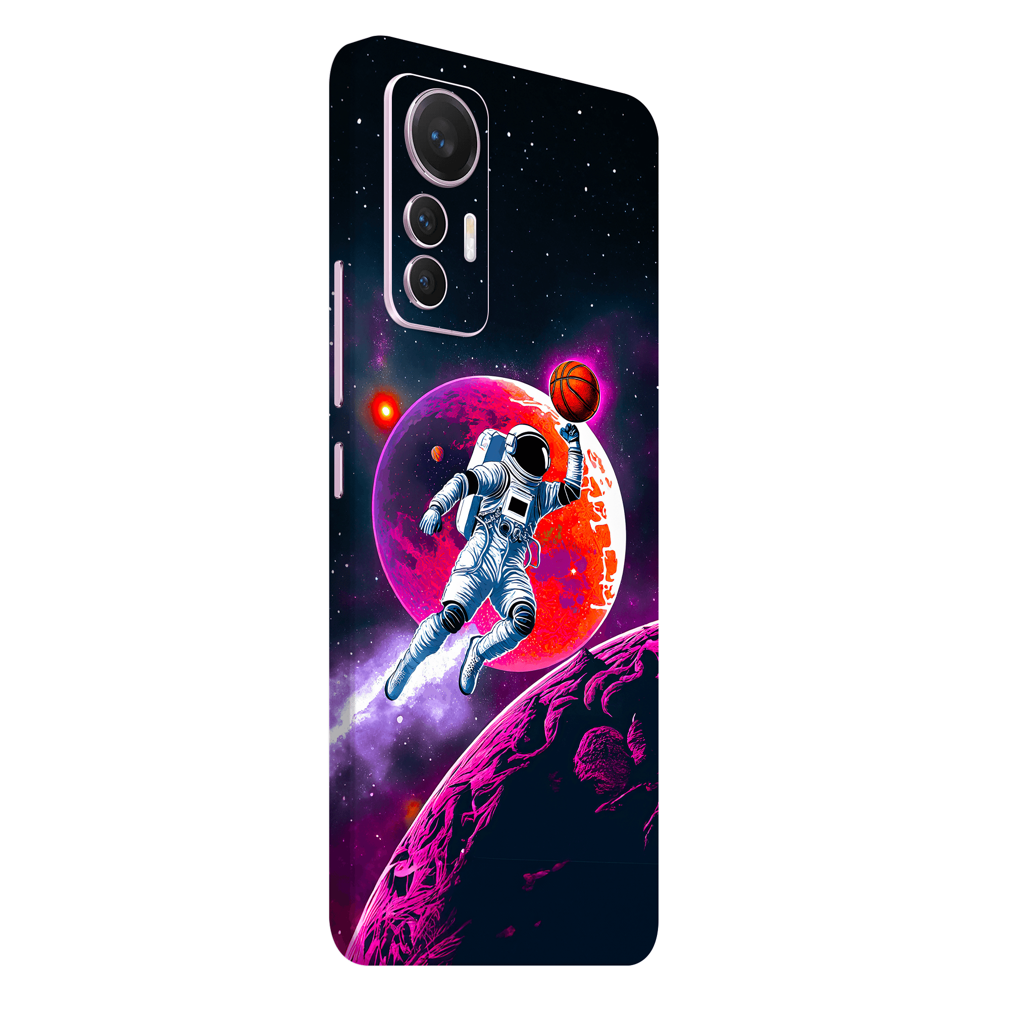 Xiaomi 12 Lite Kaplama Basketbolcu Astronot