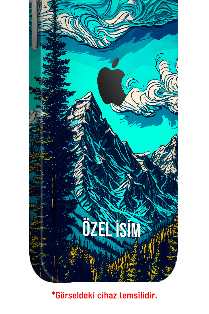 iPhone 15 Kaplama Doğanın Mavisi