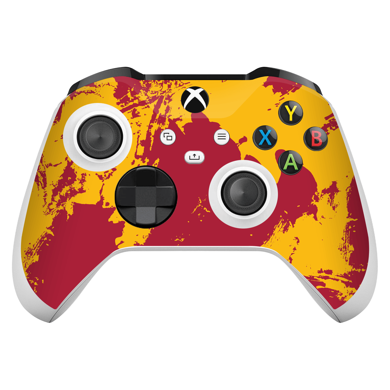 Xbox Series X / S Controller Skin Yellow Red