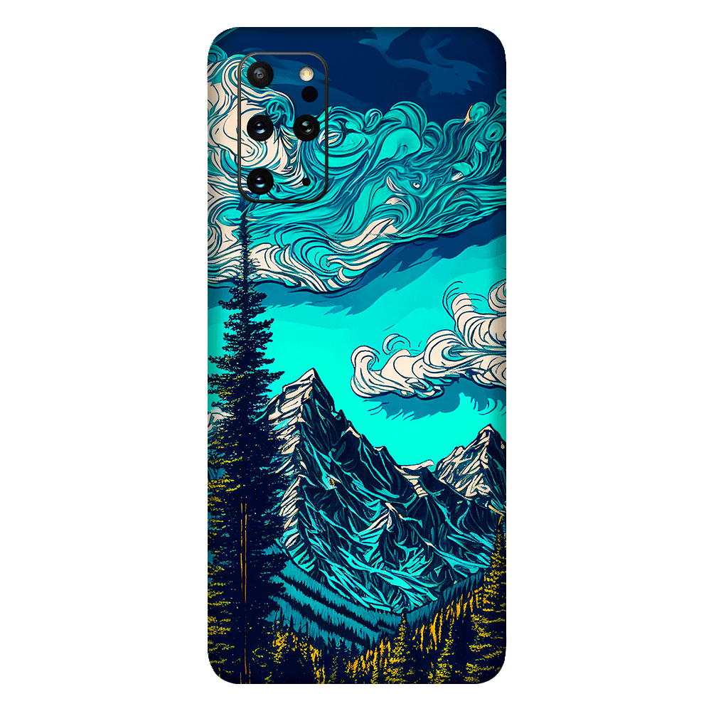 Samsung S20 Plus Kaplama Doğanın Mavisi