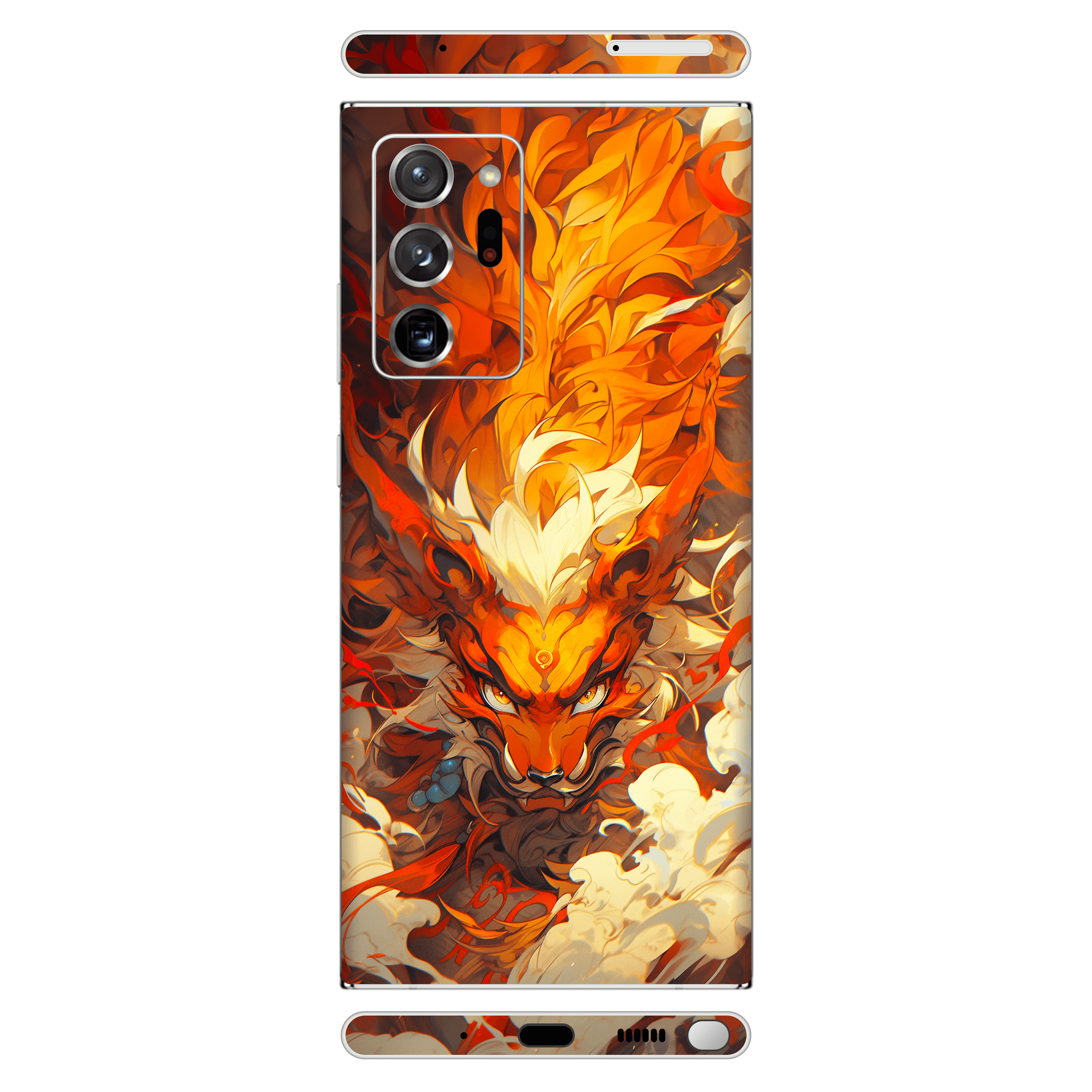 Samsung Note 20 Ultra Kaplama Anime Kurama Kyuubi Naruto