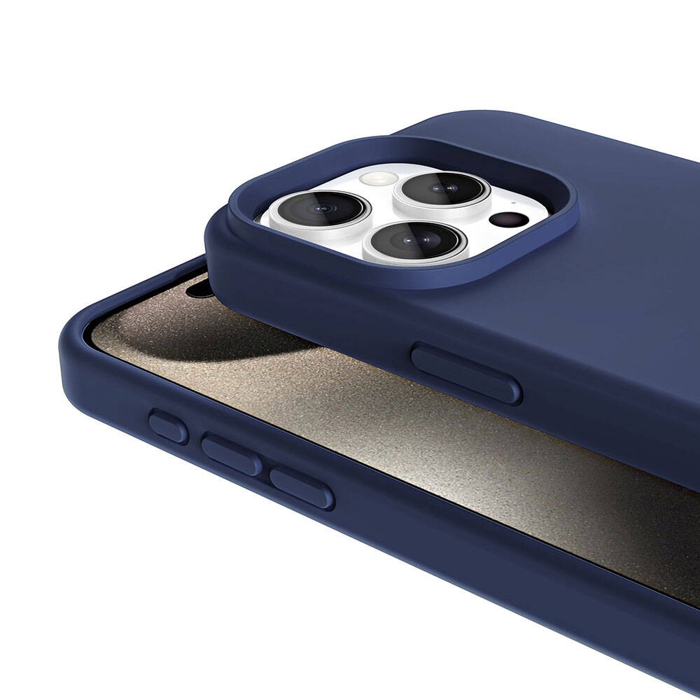 iPhone 15 Pro Max Kılıf M-safe Şarj Özellikli Sıvı Teknolojili Silinebilir Sert Kivi