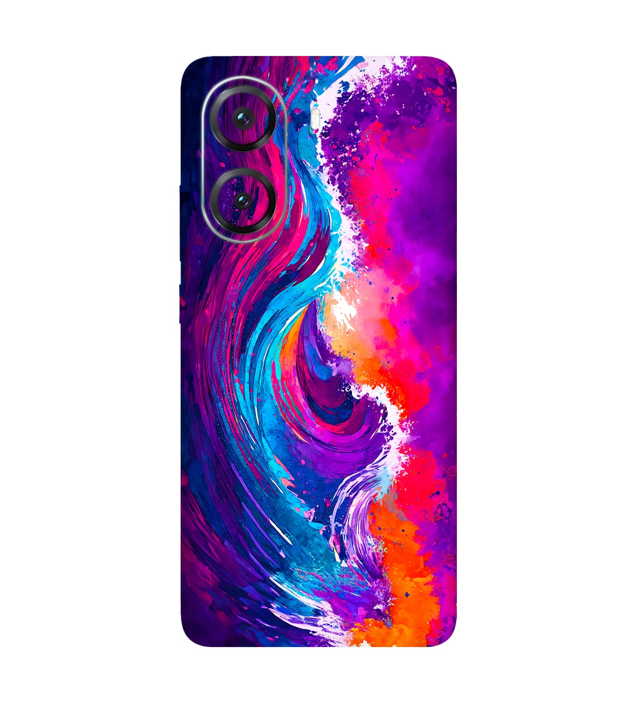 Poco X7 Pro Kaplama Mor Dalgalar