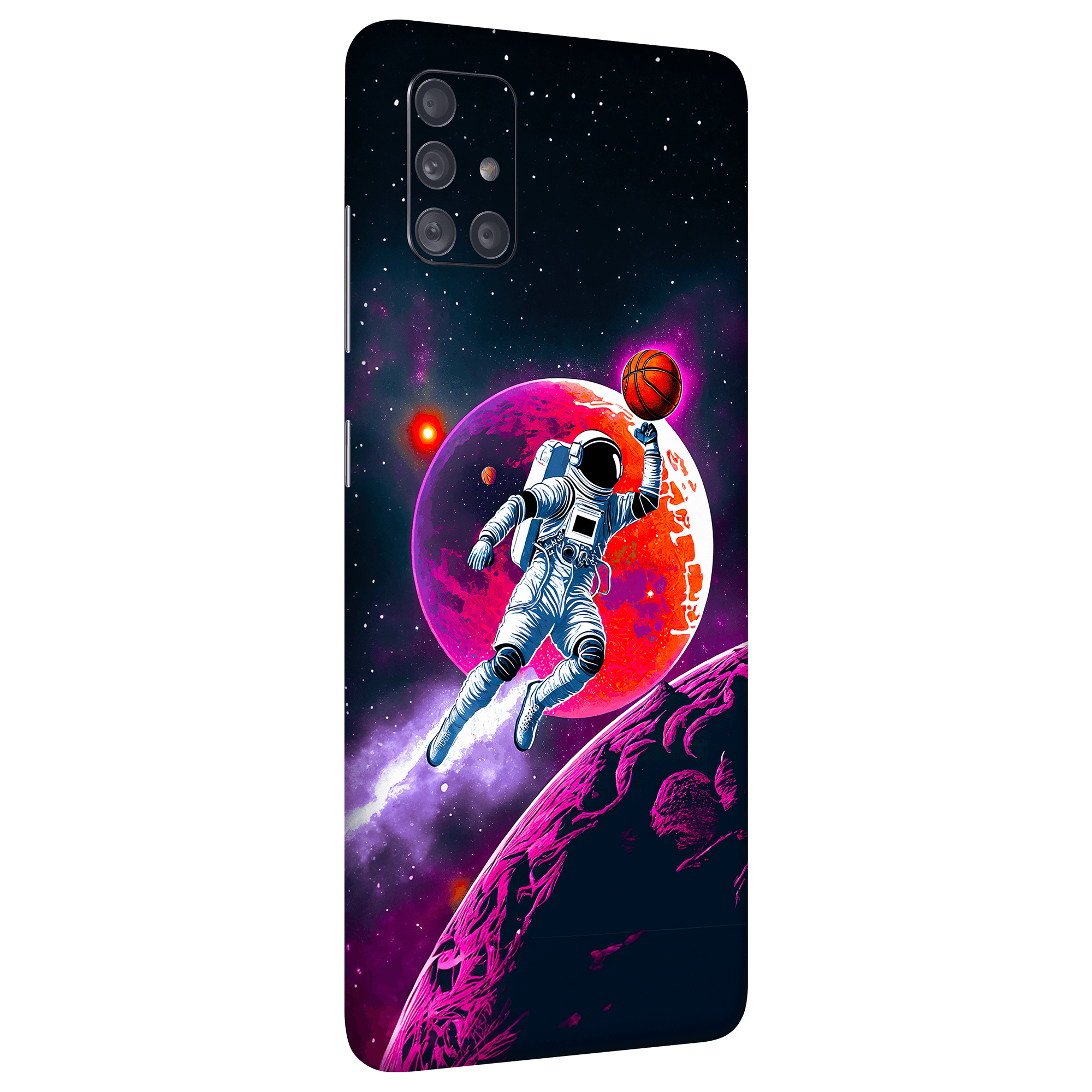 Samsung A51 Kaplama Basketbolcu Astronot