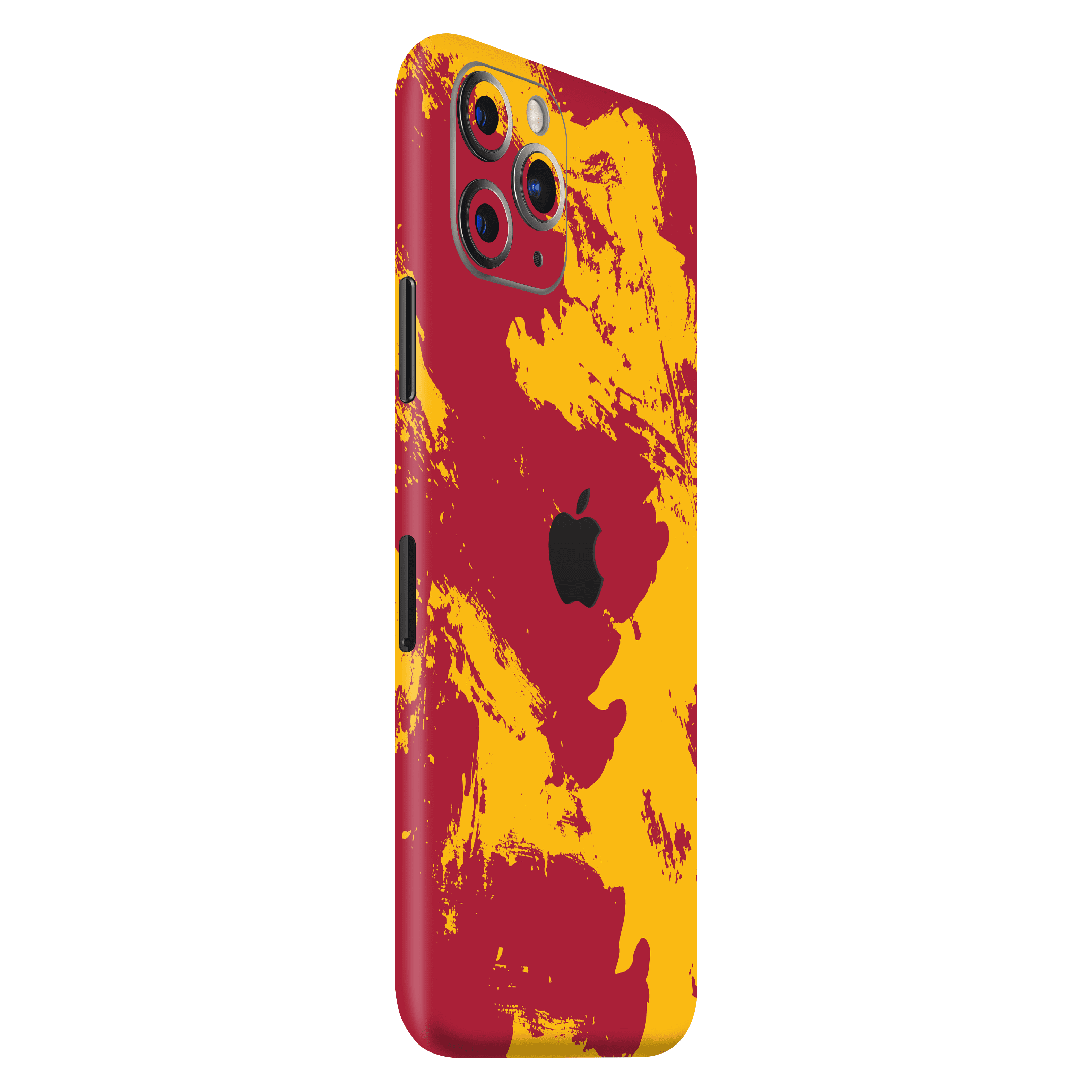 iPhone 11 Pro Max Kaplama Sarı Kırmızı