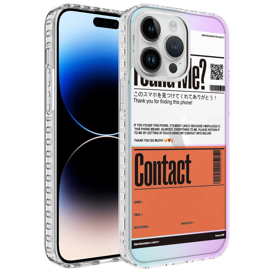 iPhone 13 Pro Kılıf Airbag Kenarlı Renkli Desenli Silikon Elegans