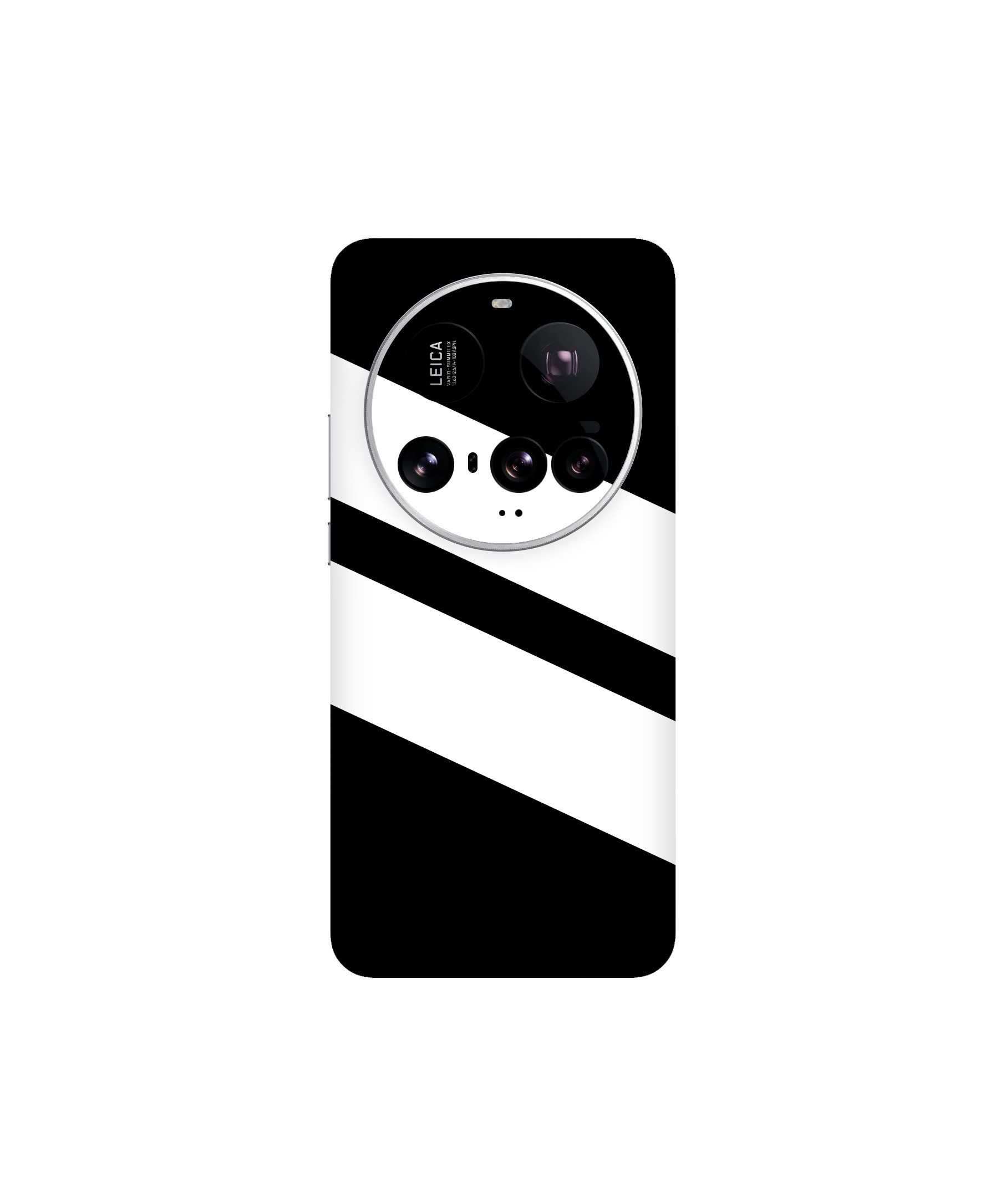 Xiaomi 15 Ultra Kaplama Siyah Beyaz Şerit