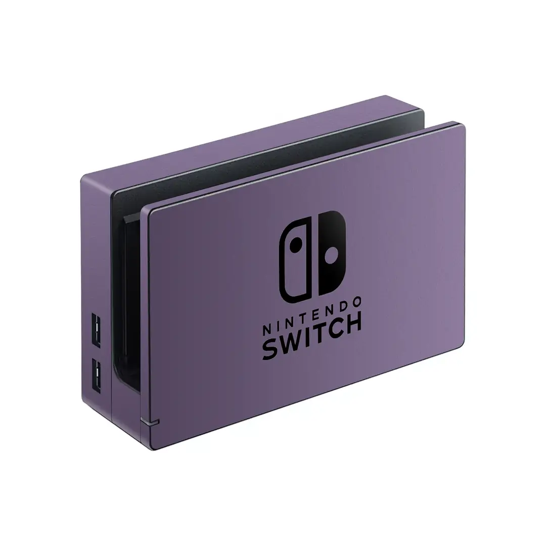 Nintendo Switch Kaplama Dokulu Derin Mor - PapsCover